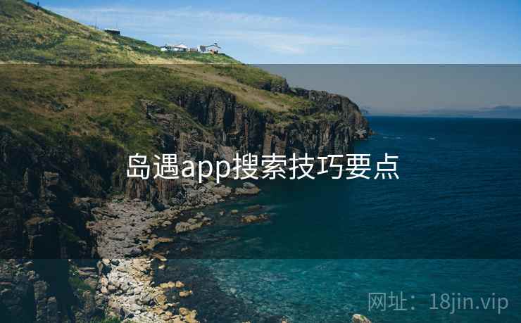 岛遇app搜索技巧要点