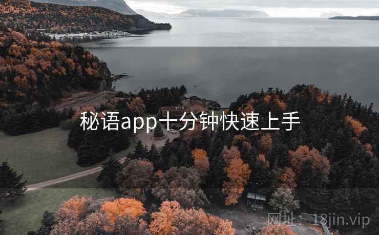 秘语app十分钟快速上手